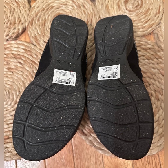 Clarks Roseville Drew Suede Clog 8 M - Picture 5 of 7